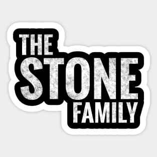 The Stone Family Stone Surname Stone Last name Sticker